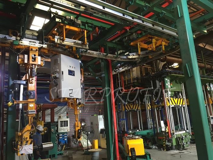 solid tyre machine