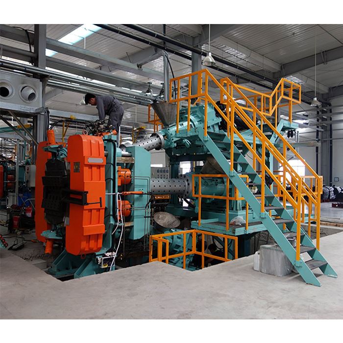 Triplex og Duplex gummiekstruder